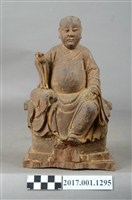 藏品(木雕目連尊者像)的圖片