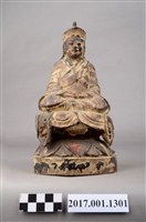 藏品(木雕地藏王菩薩像)的圖片