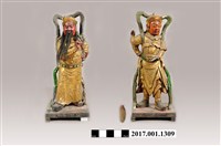 藏品(泥塑韋馱伽藍尊者像組)的圖片