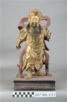 藏品(木雕伽藍尊者像)的圖片