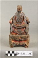 藏品(木雕祖師像)的圖片
