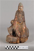 藏品(木雕菩薩像)的圖片