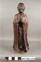 藏品(木雕迦葉尊者像)的圖片