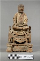 藏品(木雕清水祖師像)的圖片
