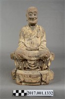 藏品(木雕清水祖師像)的圖片