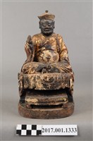 藏品(木雕清水祖師像)的圖片