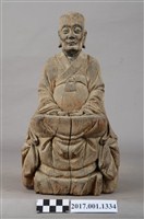 藏品(木雕清水祖師像)的圖片