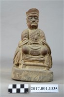 藏品(木雕清水祖師像)的圖片