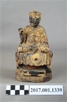 藏品(木雕清水祖師像)的圖片