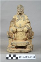 藏品(木雕清水祖師像)的圖片