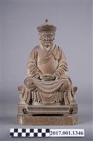 藏品(木雕清水祖師像)的圖片