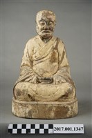 藏品(木雕清水祖師像)的圖片