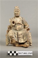 藏品(木雕緊那羅王像)的圖片
