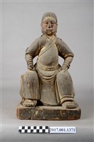 藏品(木雕慚愧祖師像)的圖片