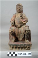 藏品(木雕慚愧祖師像)的圖片