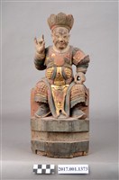 藏品(木雕增長天王像)的圖片