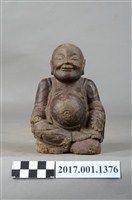 藏品(木雕彌勒佛像)的圖片