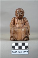 藏品(木雕彌勒佛像)的圖片
