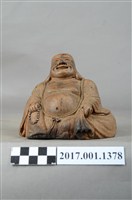 藏品(木雕彌勒佛像)的圖片