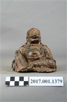 藏品(木雕彌勒佛像)的圖片