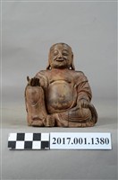 藏品(木雕彌勒佛像)的圖片