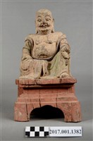 藏品(木雕彌勒佛像)的圖片