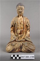 藏品(木雕釋迦牟尼佛像)的圖片