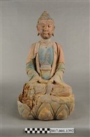 藏品(木雕釋迦牟尼佛像)的圖片