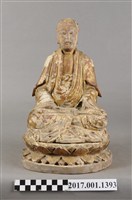 藏品(木雕釋迦牟尼佛像)的圖片