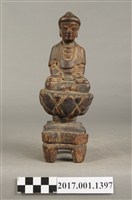 藏品(木雕釋迦牟尼佛像)的圖片