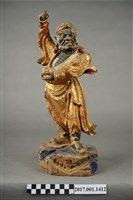 藏品(木雕降龍羅漢像)的圖片