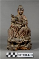 藏品(木雕觀世音菩薩像)的圖片