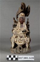 藏品(木雕觀世音菩薩像)的圖片