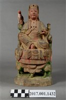 藏品(木雕觀世音菩薩像)的圖片