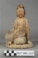 藏品(木雕觀世音菩薩像)的圖片