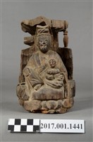 藏品(木雕觀世音菩薩像)的圖片