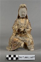 藏品(泥塑觀世音菩薩像)的圖片