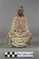 藏品(木雕觀世音菩薩像)的圖片