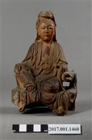 藏品(木雕觀世音菩薩像)的圖片