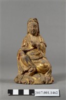 藏品(木雕觀世音菩薩像)的圖片