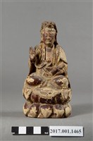 藏品(木雕觀世音菩薩像)的圖片