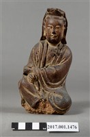藏品(木雕觀世音菩薩像)的圖片