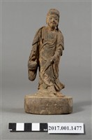 藏品(木雕觀世音菩薩像)的圖片