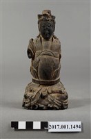 藏品(木雕觀世音菩薩像)的圖片