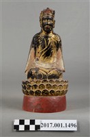 藏品(木雕觀世音菩薩像)的圖片