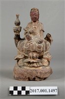 藏品(木雕觀世音菩薩像)的圖片
