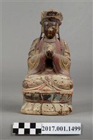 藏品(木雕觀世音菩薩像)的圖片
