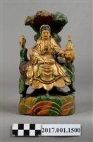 藏品(木雕觀世音菩薩像)的圖片