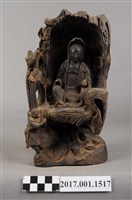 藏品(木雕觀世音菩薩像)的圖片