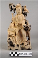 藏品(木雕觀世音菩薩像)的圖片